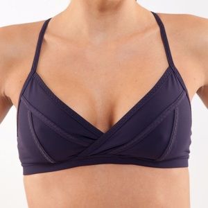 Lululemon Rehearsal Bra Black Swan Size 10